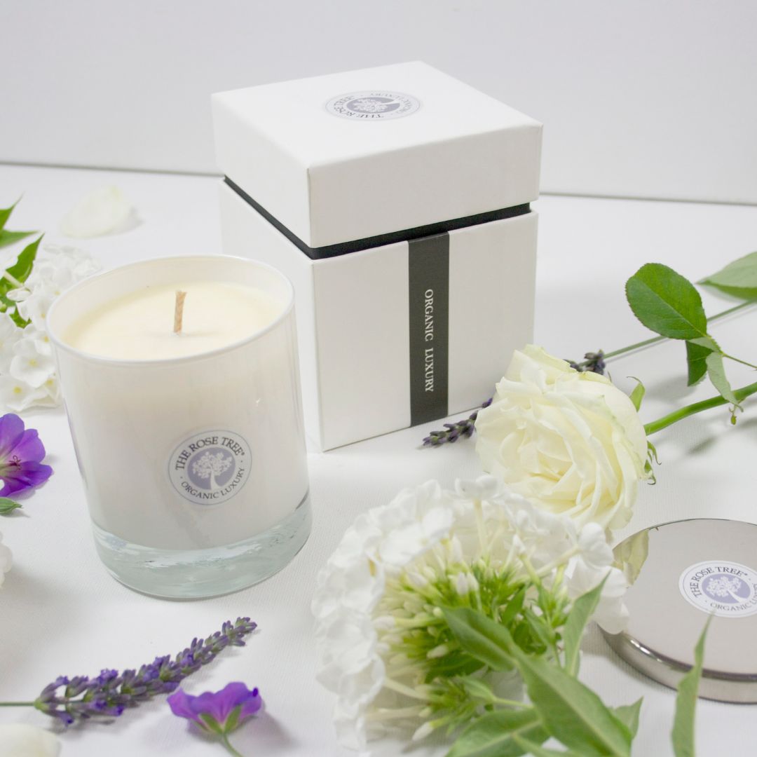 Luxury Aromatherapy Candle - Rose Tree No. 12 - Restore