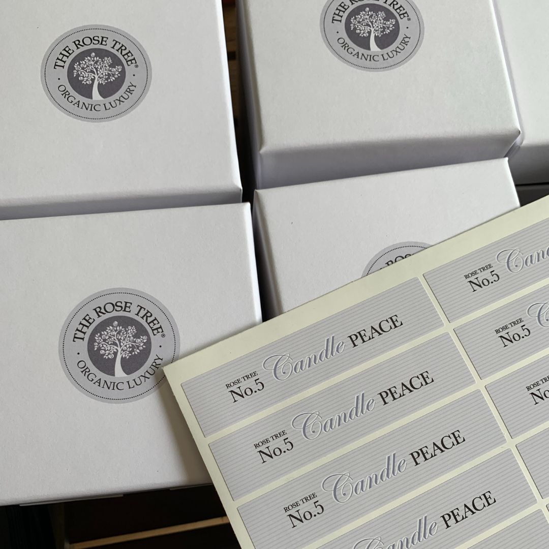 Luxury Aromatherapy Candle - Rose Tree No. 1 - De-Stress