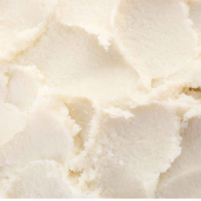 Creamy shea butter, an ingredient in Carrot & Mango Cleansing Butter