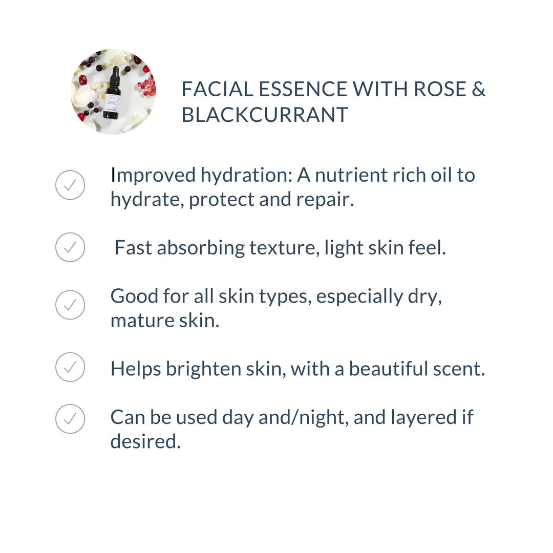 Deep Nourish Facial Essence with Rose & Blackcurrant