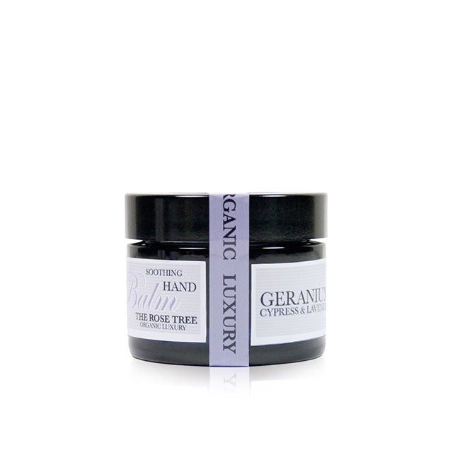 Soothing Aromatherapy Hand Balm with Geranium, Cypress & Lavender