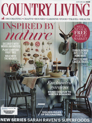 Country Living Magazine Jan 2015