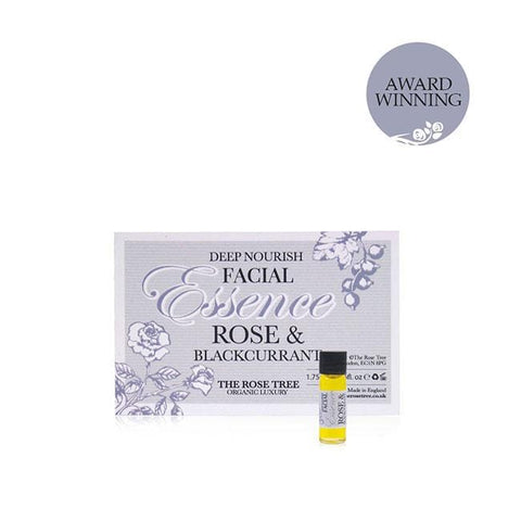 www.therosetree.co.uk Skin Care Deep Nourish Facial Essence with Rose & Blackcurrant - Try Me Size