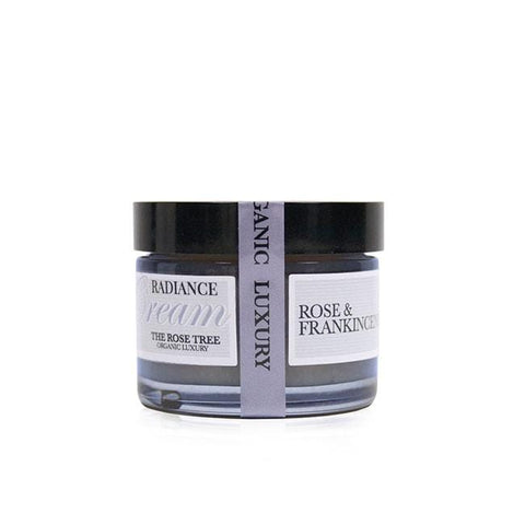 www.therosetree.co.uk Skin Care Radiance Cream with Rose & Frankincense